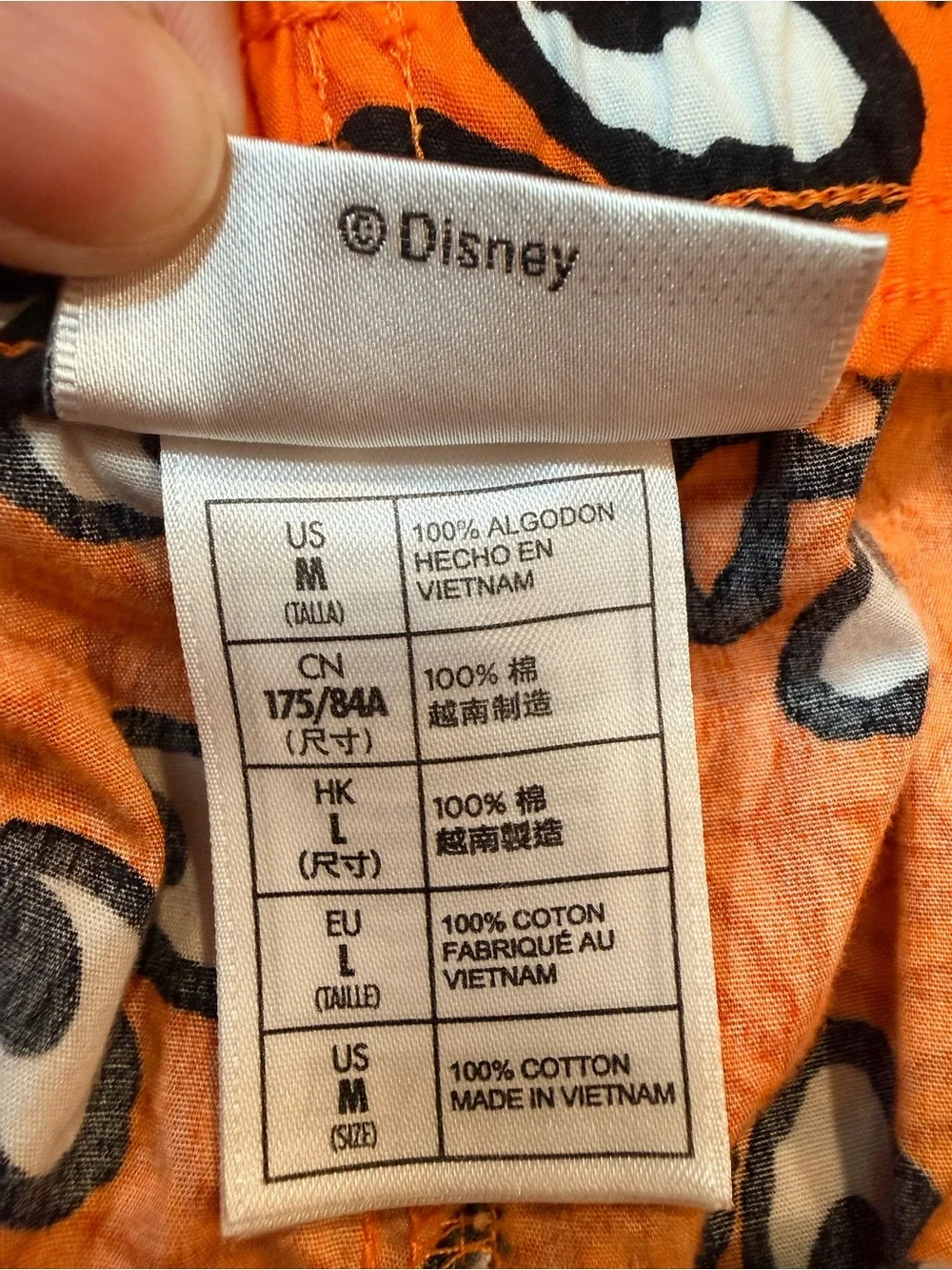 Disney Parks Unisex Sz M Orange Pajama Pants Halloween Boo Eyes
Haunted Mansion - Picture 4 of 5